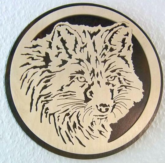 WB 001 Wolfkopf rund