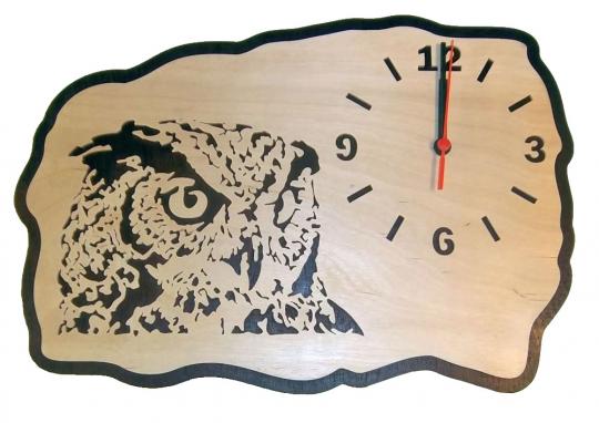 U 003 Designwanduhr Uhu